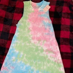 Tie Dye Tank Dress